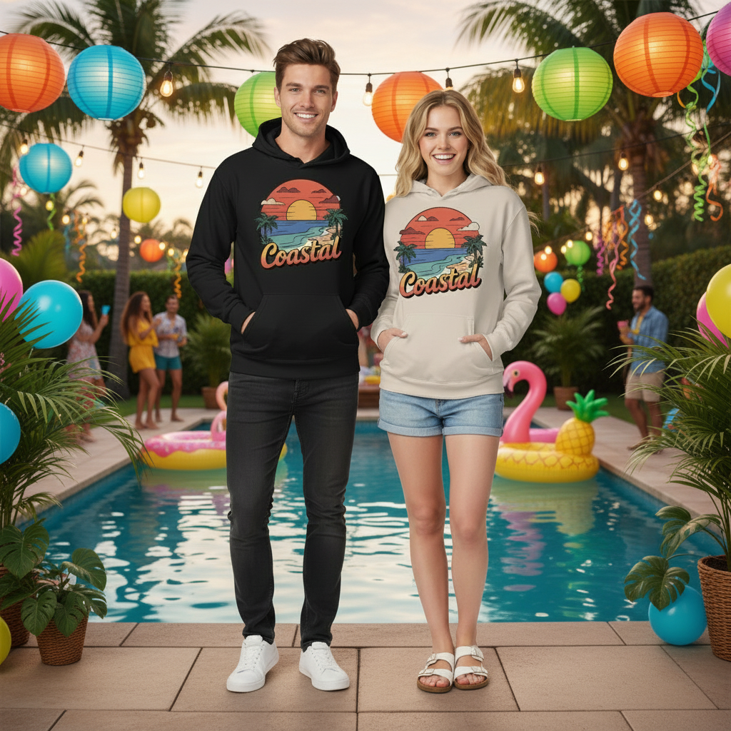 Coastal Retro Hoodie